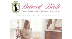 Desktop Screenshot of belovedbirthdoula.com